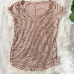 LOFT Sequin Top ✨